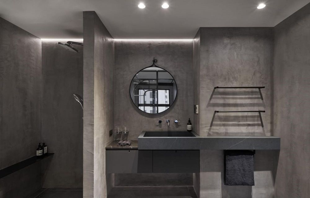 Łazienka industrialna