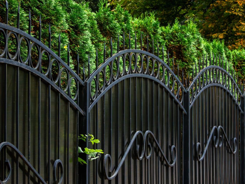 Płot metalowy