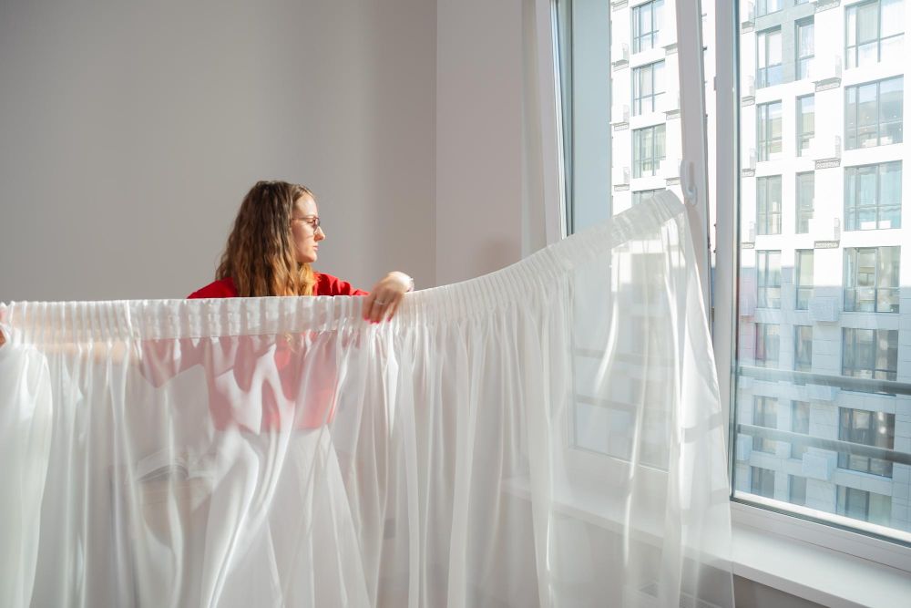 Jak wybielić firanki