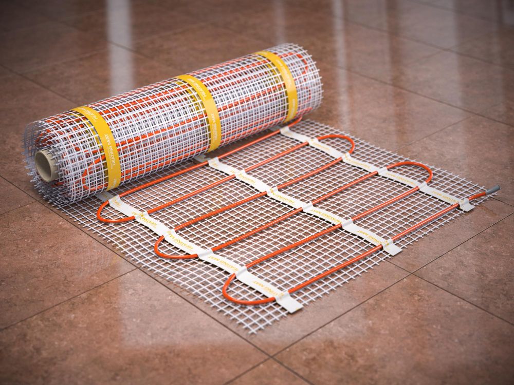 Ogrzewanie podłogowe elektryczne