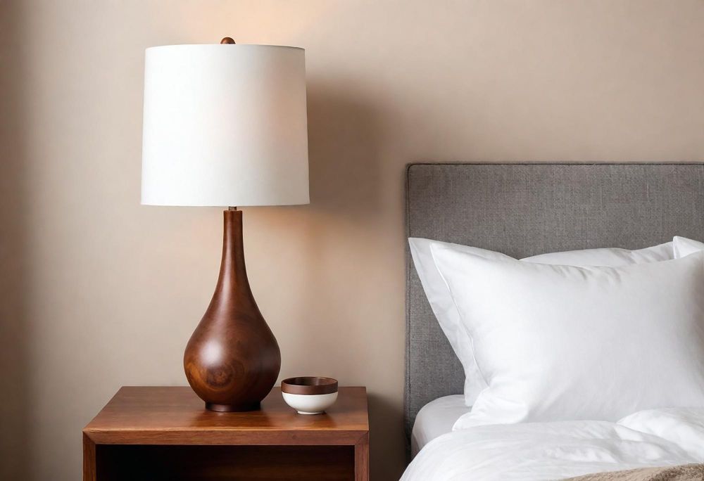 Lampka do sypialni