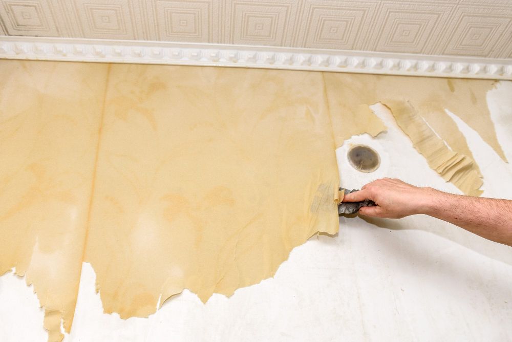 Jak zdjąć tapetę ze ściany